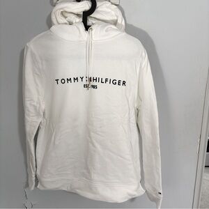Tommy Hilfiger White Women’s Hoodie Large
